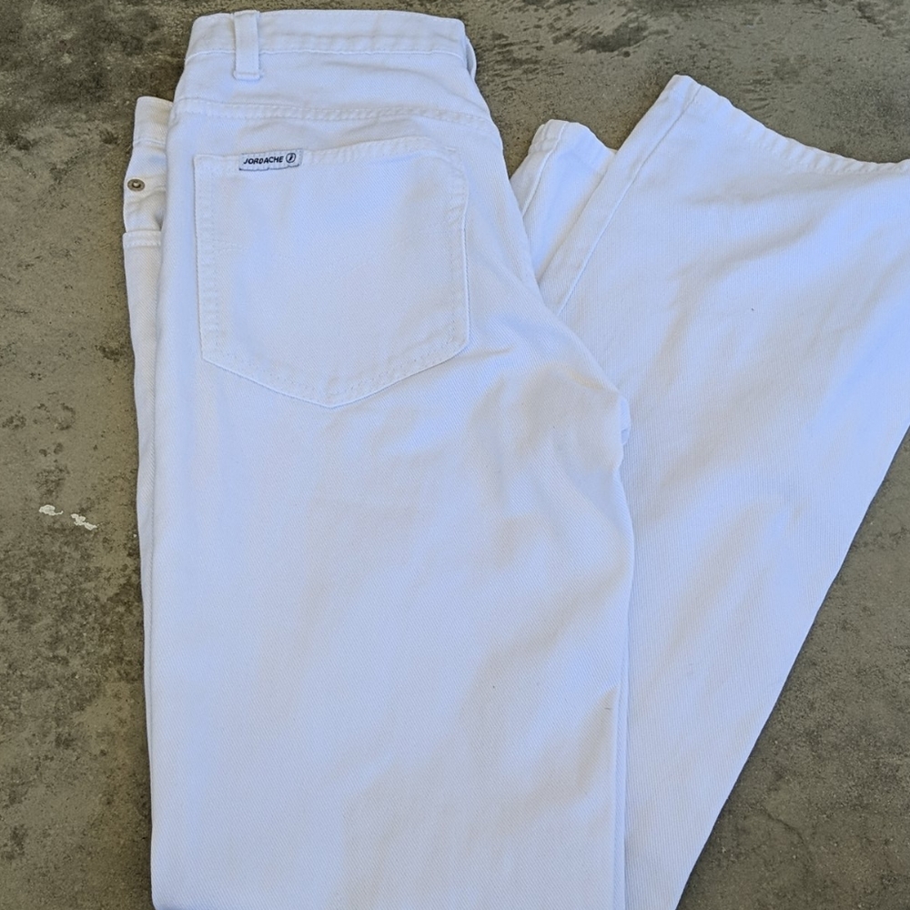 Jordashe White bootcut jeans